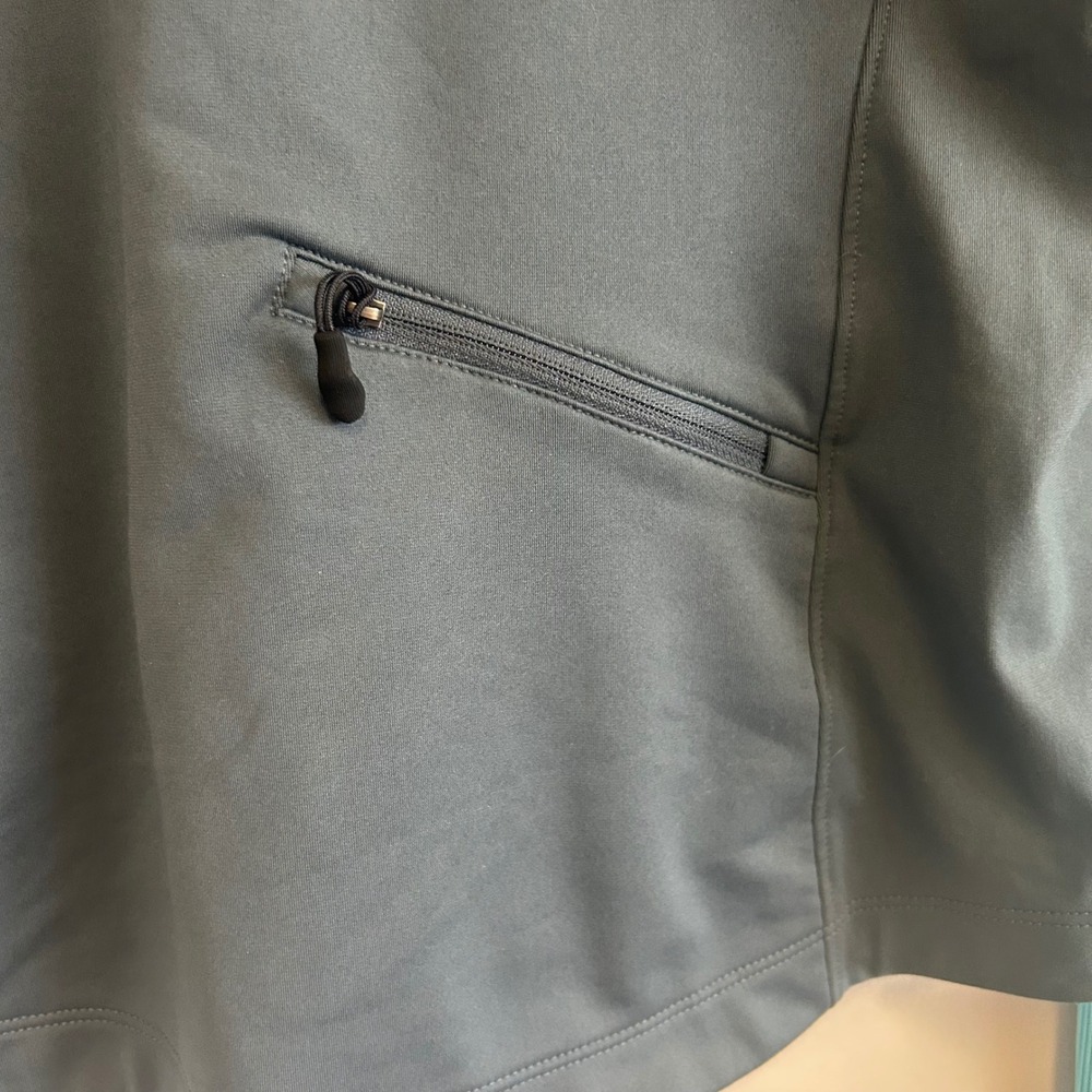 Nike Dri-FIT Pullover 1/4 zip Hoodie Running Jacket Women's S Teal Thumb Holes - Picture 5 of 7